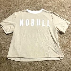 NOBULL Cropped High Neck Boxy Tee